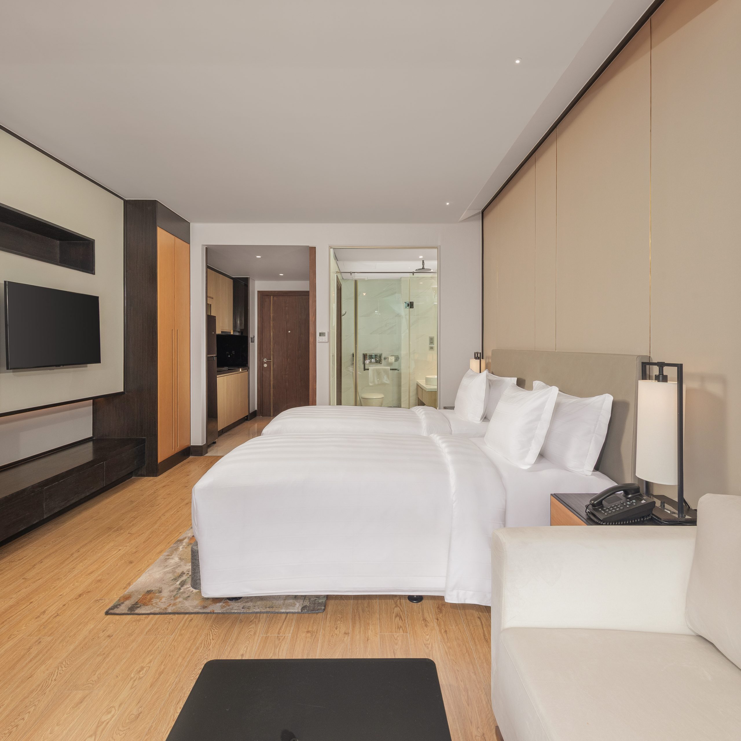 Deluxe Studio, City view King or Twin