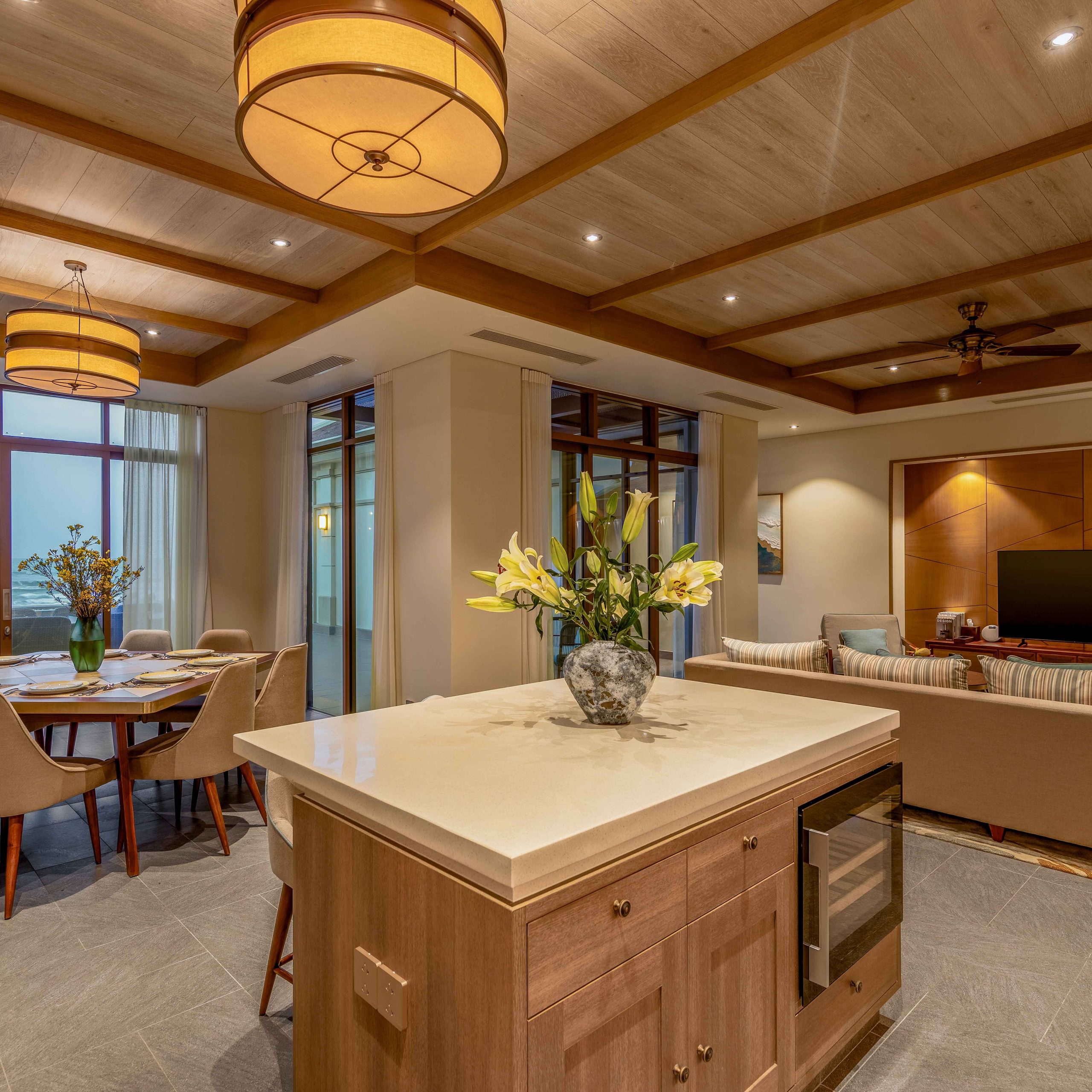 Five Bedroom Beachfront Pool Villa