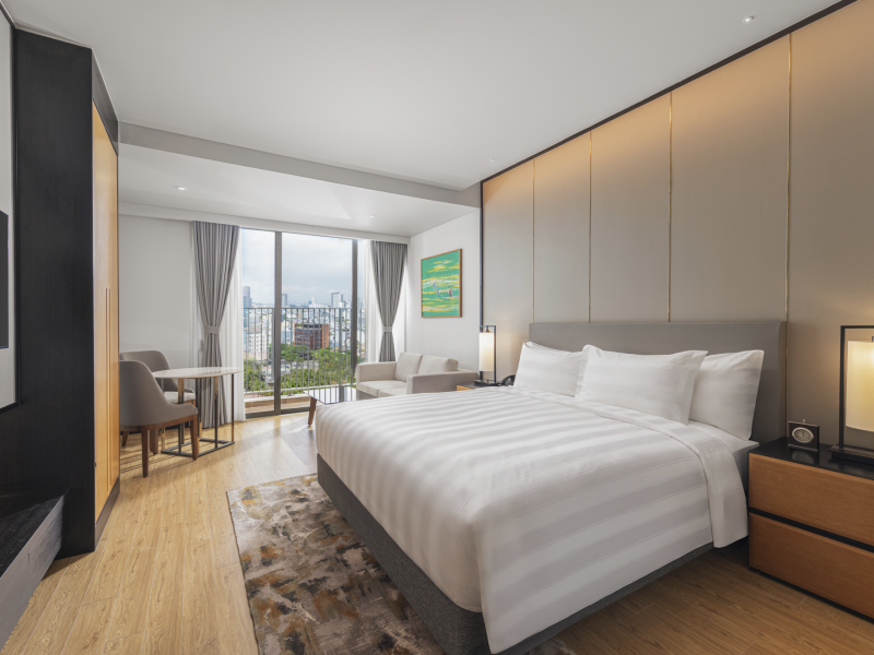 Deluxe Studio, City view King or Twin