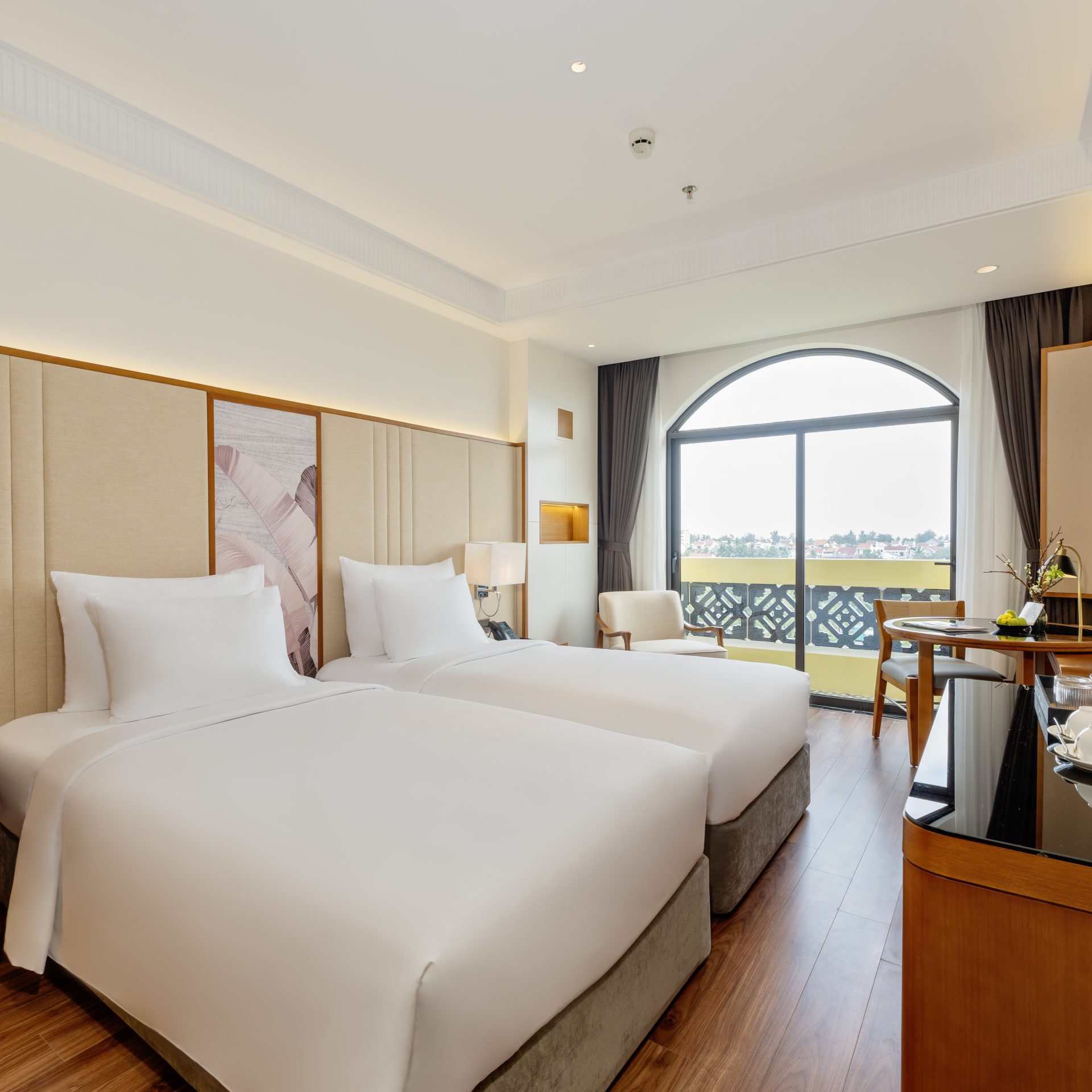 Premier Twin/ Double River/Pool view with Balcony