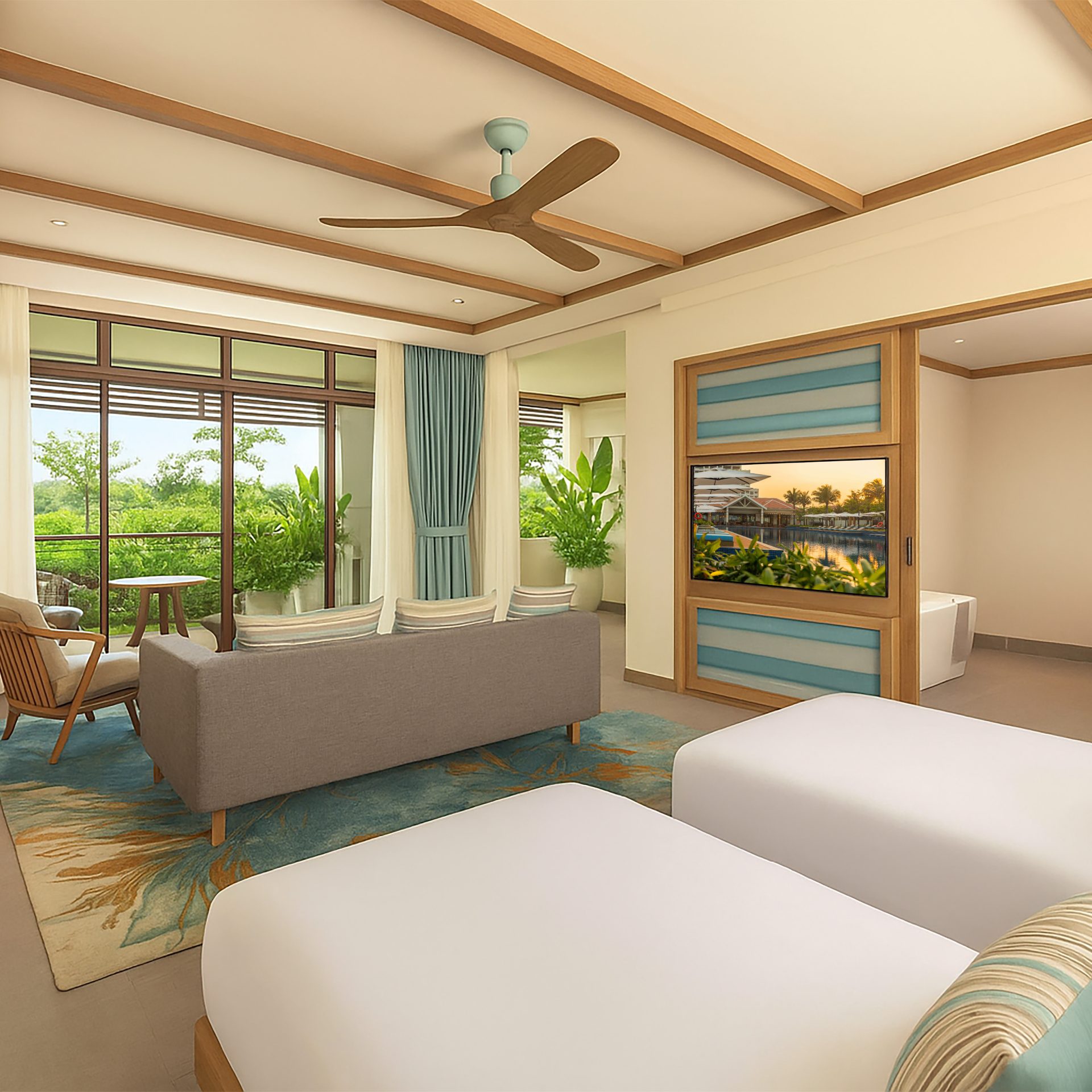 Garden View Suite * (No Spa)